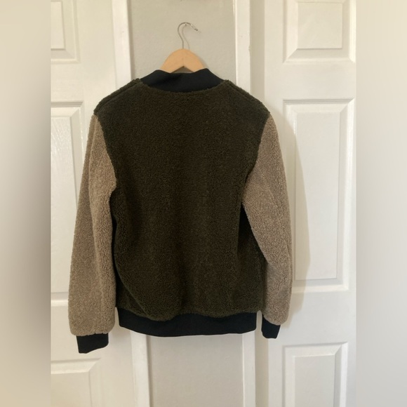 Zara Black Teddy Jacket - Picture 2 of 6